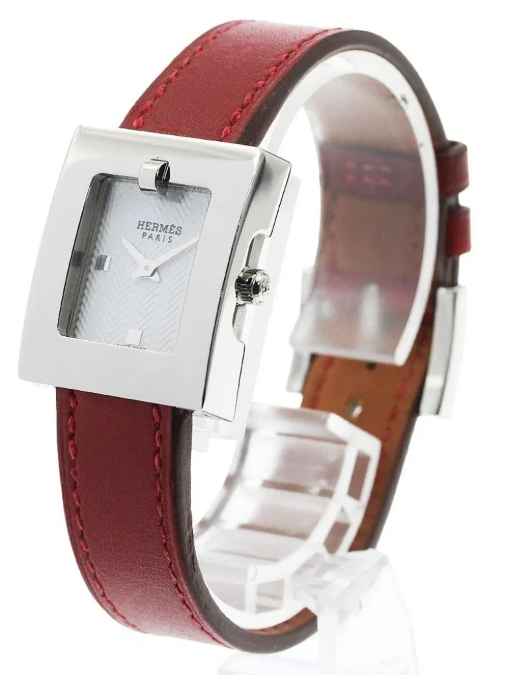 HERMES Belt watch BE1.110 white Dial Quartz Ladies Watch_965752